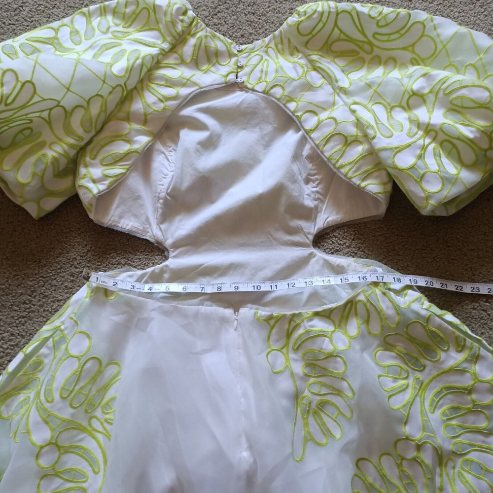 Aje Botanical Applique Mini Dress - Size AU 16 / US 12 - Picture 11 of 16
